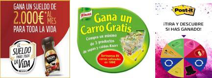 Exemples de concursos, jocs i sortejos