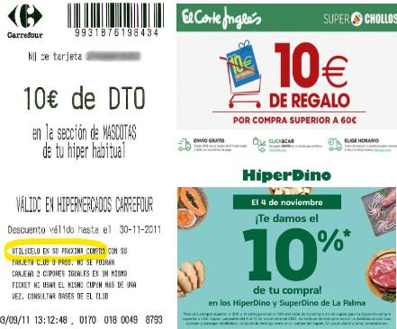 Cupons de descompte del distribuïdor