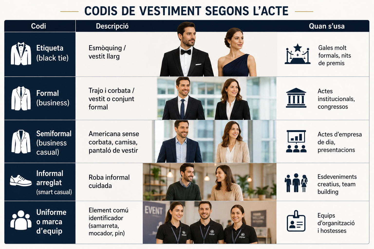 Codis de vestimenta