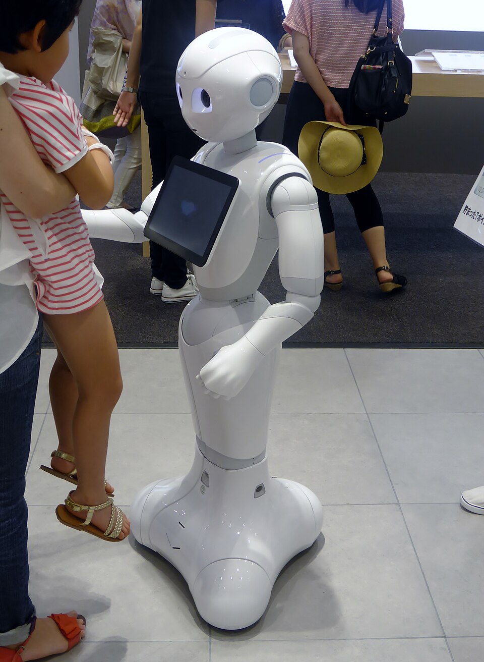 Robot social Pepper de SoftBank Robotics